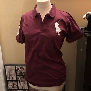 Polo by Ralph Lauren Burgundy Shirt
